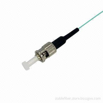 ST/PC OM4 0.9mm Fiber-optic Pigtail with Low Insertion Loss